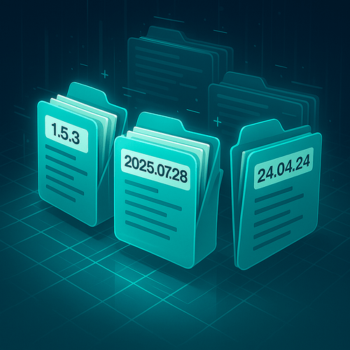 Le versionnage d&rsquo;application